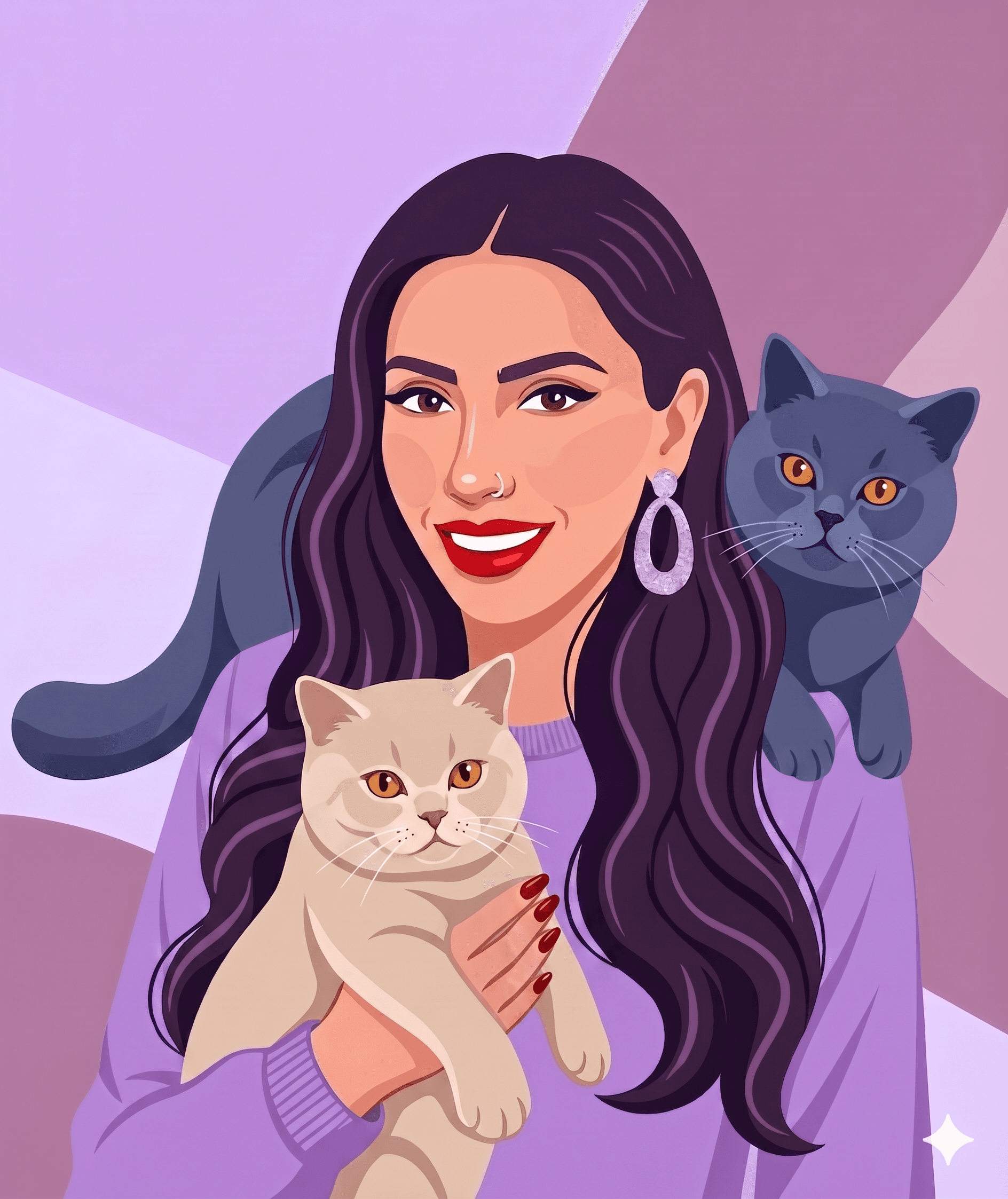 Vector image of Marriay